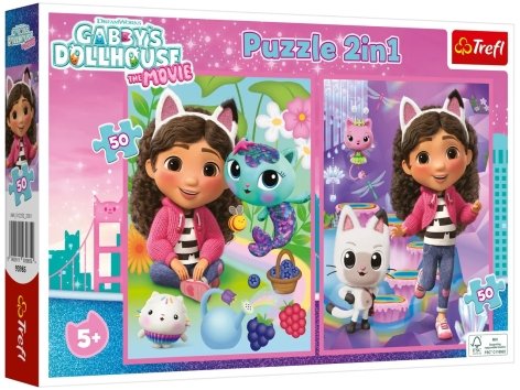 Puzzle per bambini “Gabby's Dollhouse”