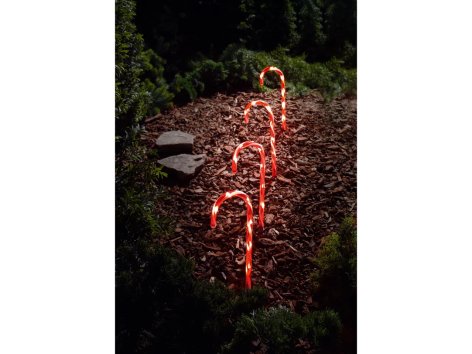 Luci LED decorative con picchetto, 4 o 5 pezzi