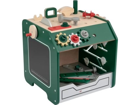 Cubo cucina o cubo banco da lavoro in legno