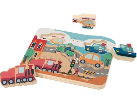 Puzzle in legno con suono