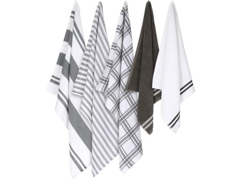 Set strofinacci e asciugamani da cucina, 5 pezzi