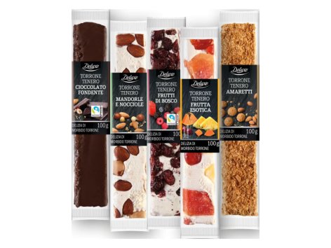 Stecche di torrone tenero