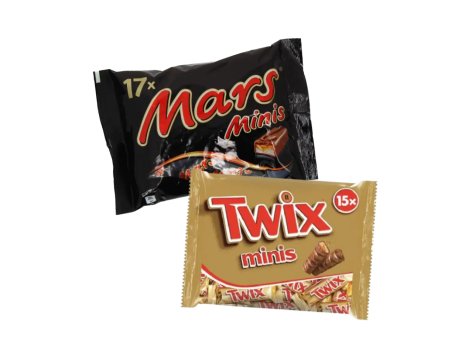 Mars o Twix Minis