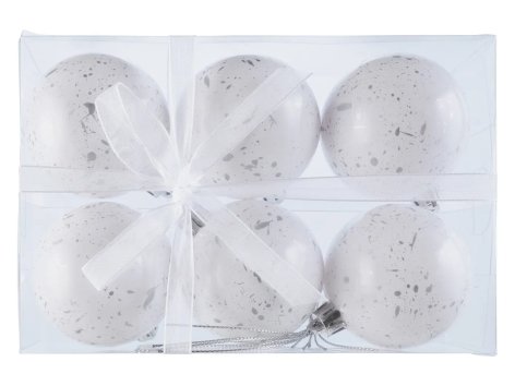 Palline natalizie, 6 pezzi