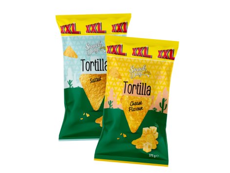 Tortilla Snack di mais XXL
