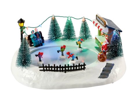 Paesaggio natalizio a LED