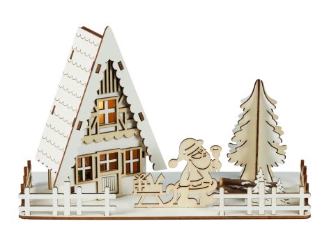 Casetta decorativa a LED