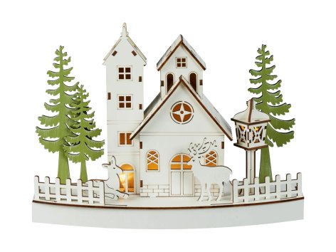 Casetta decorativa a LED