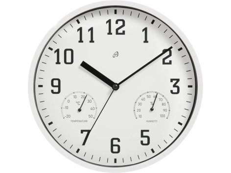 Orologio da parete con termometro ed igrometro