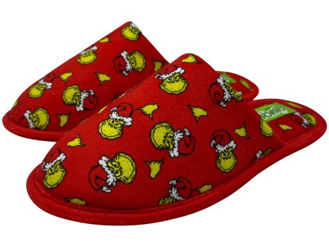 Pantofole da uomo o da donna “Grinch”
