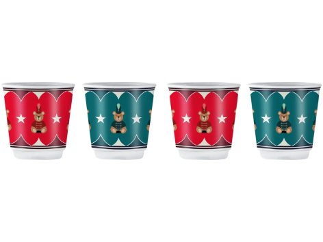 Set tazzine natalizie, 4 pezzi