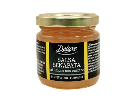 Salsa senapata al limone con zenzero