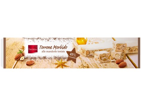 Torrone morbido con mandorle