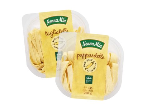 Tagliatelle o pappardelle all'uovo