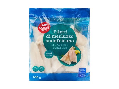 Filetti di merluzzo sudafricano