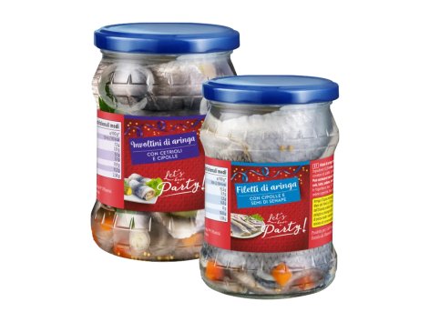 Involtini o filetti di aringa