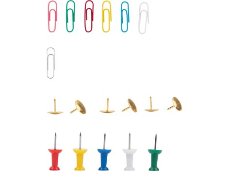 Box graffette e puntine da ufficio