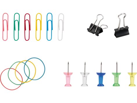 Box graffette e puntine da ufficio