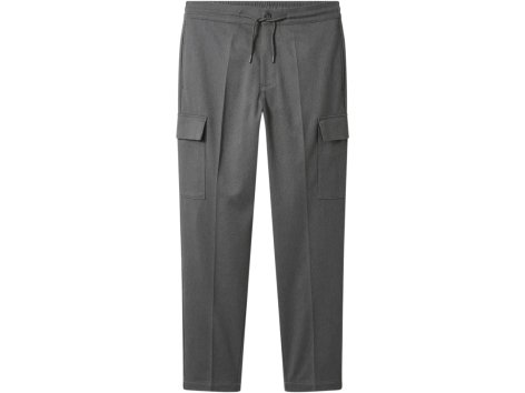 Pantaloni cargo in flanella da uomo