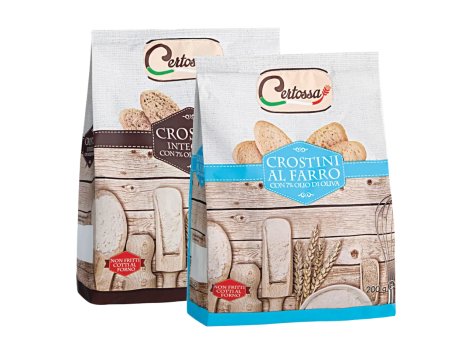 Crostini integrali o al farro