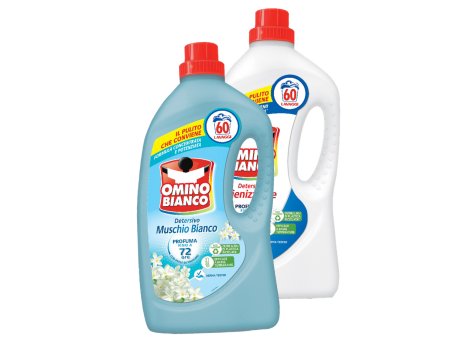 Detersivo lavatrice Muschio Bianco o Igienizzante