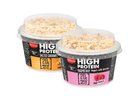 Yogurt con granola high protein