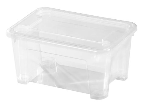 Box portaoggetti 5 l con coperchio