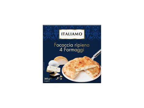 Focaccia 4 formaggi
