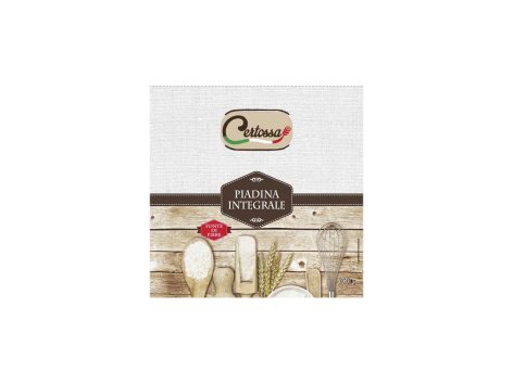 Piadina integrale e olio di semi di girasole