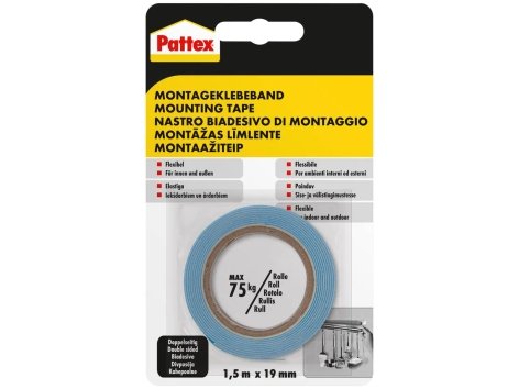 Colla o nastro biadesivo di montaggio