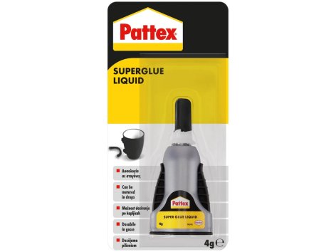 Colla attaccatutto 7g, power repair liquid 20g o adesivo istantaneo liquid 4g