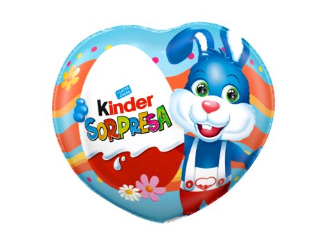 Figura cava di cioccolato a forma di cuore