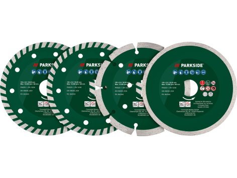 Set accessori per smerigliatrice angolare, 4 o 12 pezzi