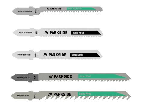 Lame per seghetto elettrico, 5 pezzi