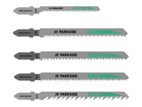 Lame per seghetto elettrico, 5 pezzi