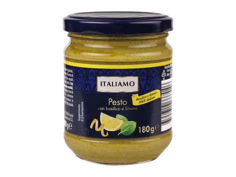 Pesto con basilico e limone