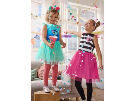 Costume di carnevale da bambina, 2 pezzi “Gabby’s Dollhouse”
