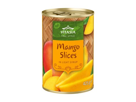 Mango a fette con sciroppo