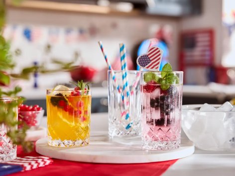 Bicchieri da whisky o long drink, 4 pezzi