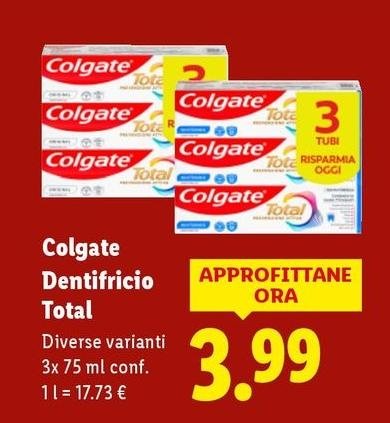 Colgate - Dentifricio Total