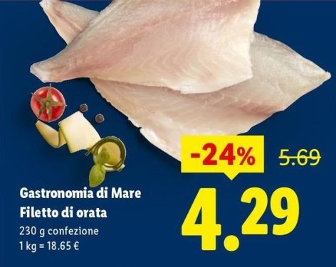 Gastronomia Di Mare - Filetto Di Orata