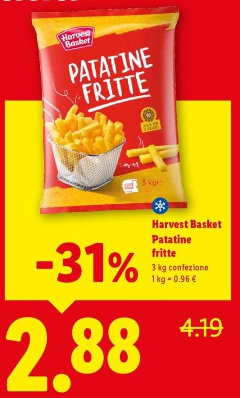 Harvest Basket - Patatine Fritte