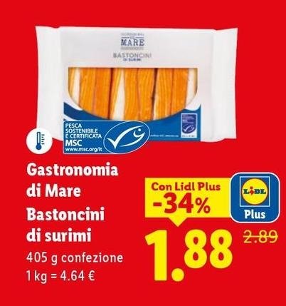 Gastronomia Di Mare - Bastoncini Di Surimi