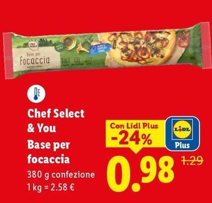 Chef Select & You - Base Per Focaccia