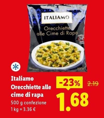 Italiamo - Orecchiette Alle Cime Di Rapa