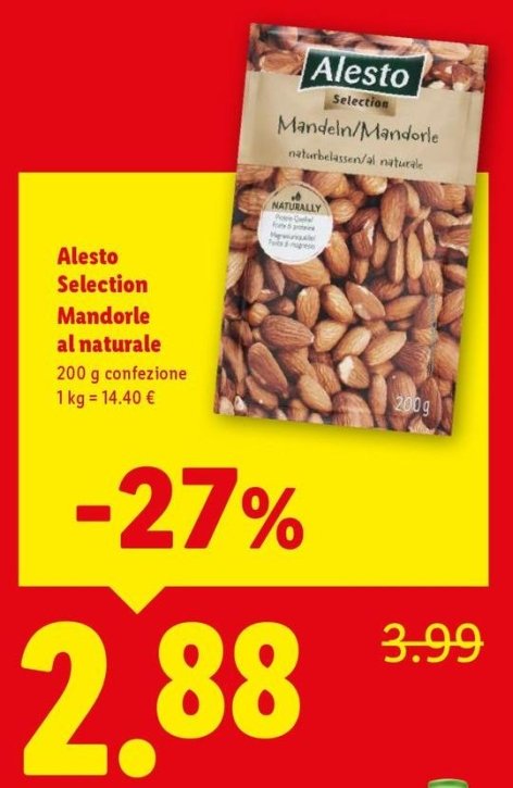 Alesto Selection - Mandorle Al Naturale
