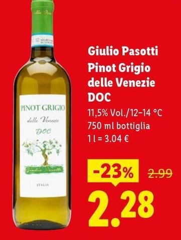 Giulio Pasotti - Pinot Grigio Delle Venezie DOC