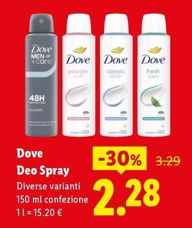 Dove - Deo Spray