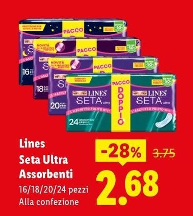 Lines - Seta Ultra Assorbenti