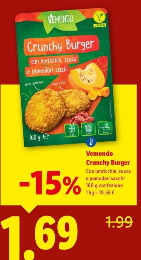 Vemondo - Crunchy Burger
